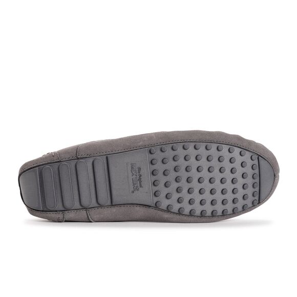 MUK LUKS Men\'s Everett Moccasin Slippers, Dark Grey, 12 main image 7